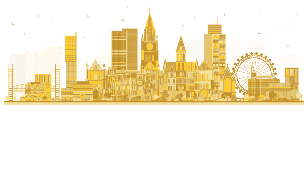 manchester skyline art