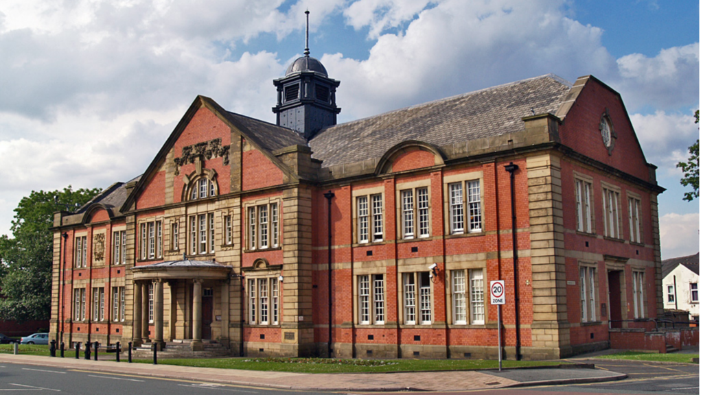 Farnworth town building